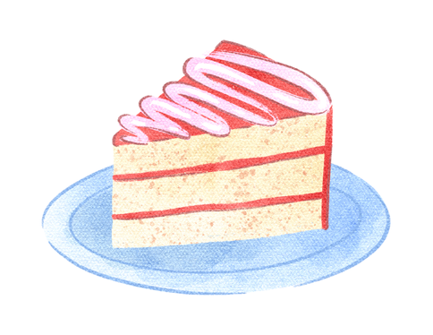 Contoh prisma berbentuk potongan kue